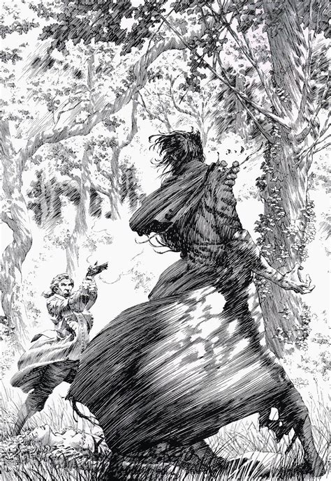 Bernie Wrightson, Frankenstein, 1983 | Иллюстратор, Иллюстрации, Рисунки