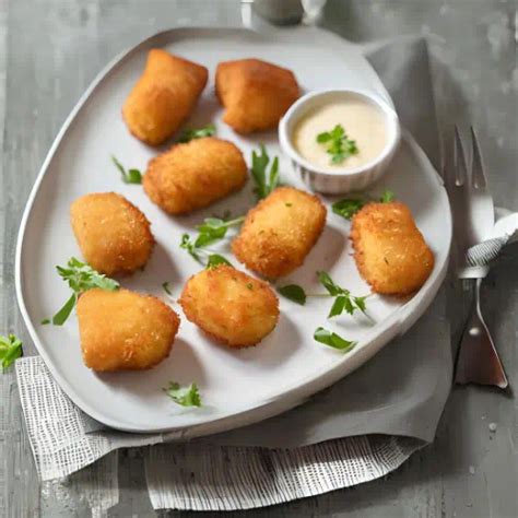 Croquetas de Papa con Parmesano - recetas de quesos
