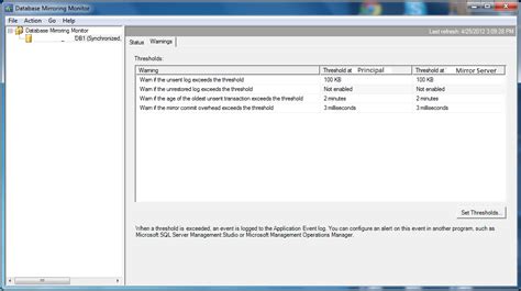 Image result for SQL Mirroring 2012 Log