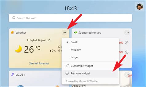 Taskbar Weather Widget Turn Off 的图像结果
