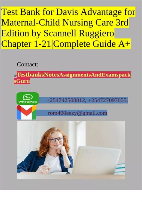 Test Bank for Davis Advantage for Maternal-Child Nursing Care 3rd ...