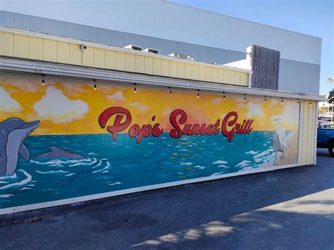 Pops Sunset Grill - Tiki, Pop's Sunset Grill, Nokomis, 28 November 2025 ...