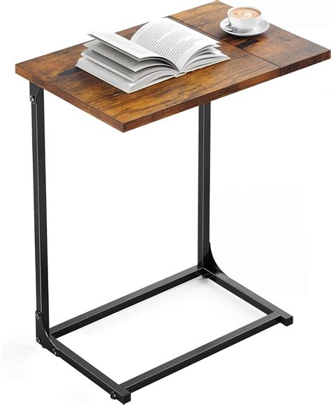Amazon.com: Pipishell C-Shaped Side Table, C-Table for Sofa, End Table ...