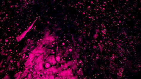Wallpaper paint, stains, liquid, pink, black hd, picture, image