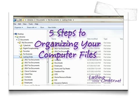 Image result for Organizing Computer Files