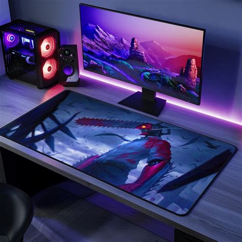 Devil’s Awakening Desk Mat | Chainsaw Man Anime Desk Mat