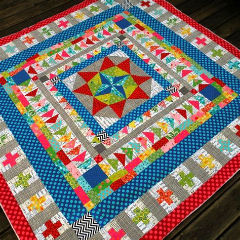 Image result for Fractured Round Robin Quilt Pattern