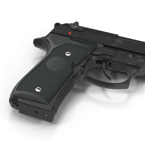 Beretta 92F Black 3D | 3D Molier International