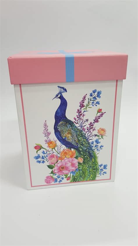 Peacock Gift Box Tutorial 的图像结果