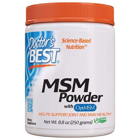 Doctor's Best MSM Powder, 250g : Amazon.in: Health & Personal Care