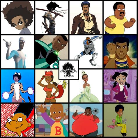 Pin by Olivia Thomas on People of color thingys | Black cartoon ...