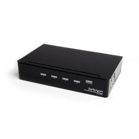 Startech.Com 4 Port HDMI 1.3 Video Splitter w/ Audio ST124HDMI2 | Zoro