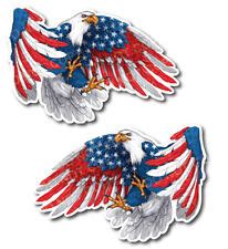 2pk American Flag Bald Eagle USA Decal Sticker Truck | Ubuy India