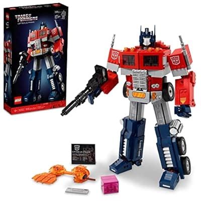 LEGO Icons Optimus Prime 10302 Transformers Figure India | Ubuy