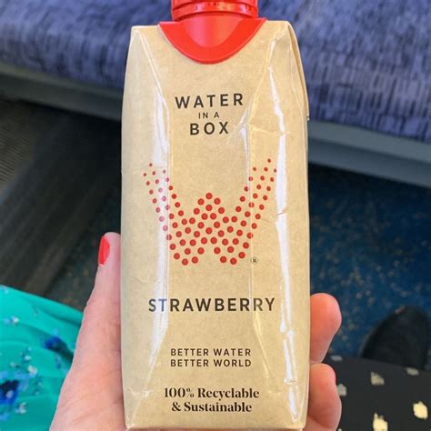 Strawberry from Water in a box - Vegan Product Reviews & Ratings | abillion