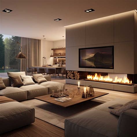 How to Balance TV and Fireplace in Your Living Room Decor