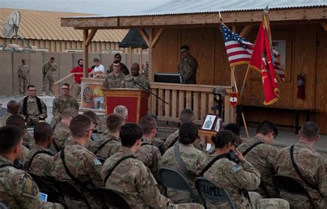 Memorial ceremony held for fallen soldier at FOB Gamberi | Article ...