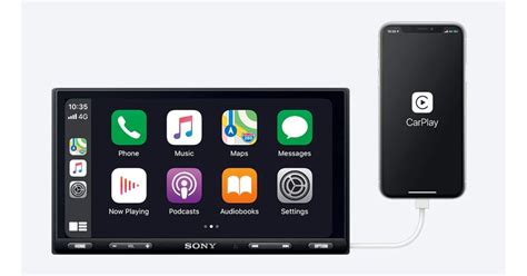 Sony Combo of XAV-AX5500 6.95 CarPlay/Android Auto Car Media Receiver ...