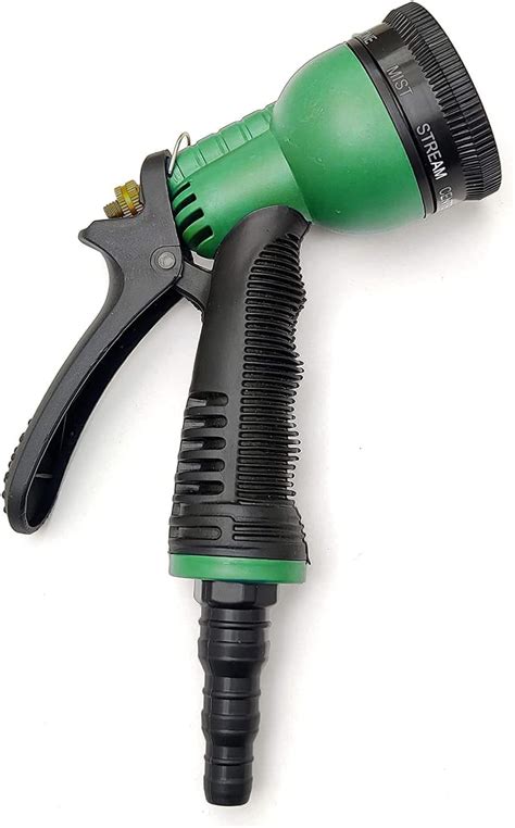 ROOTS & LEAF Garden Hose Spray Gun with 8 Adjustable Patterns, Hands ...