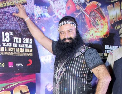 MSG premiere: Ram Rahim Singh arrives in style - India Today