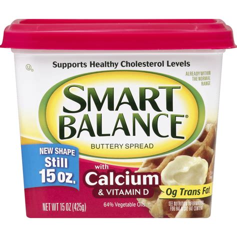 Smart Balance Buttery Spread, with Calcium & Vitamin D (15 oz) Delivery ...