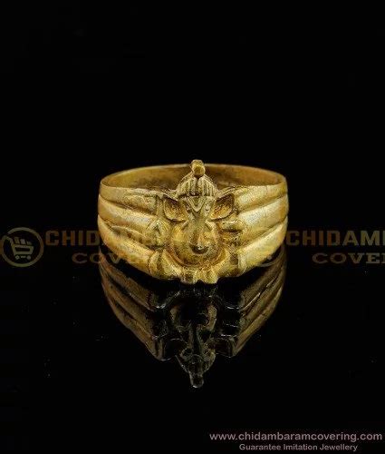 Buy Panchaloham Vinayaka Ring Models Lord Genesha Finger Ring Natural ...
