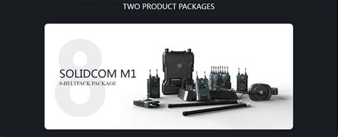 Hollyland Solidcom M1 Full-Duplex Wireless Intercom Solution – Bright ...