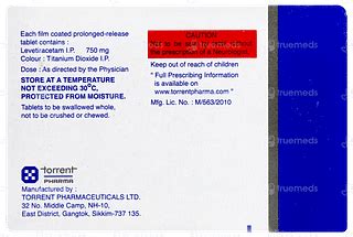 Torleva Xr 750 Tablet 10: Uses, Side Effects, Price & Substitutes