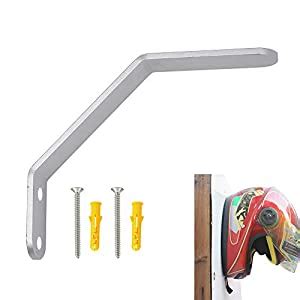 YYST Invisible Wall Display Helmet Rack Storage Holder : Amazon.in: Car ...