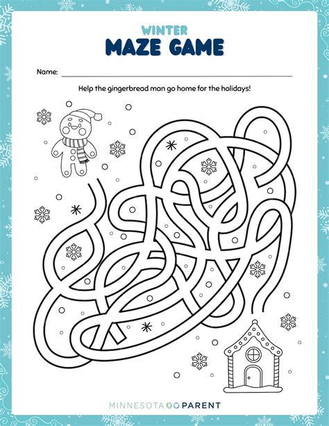 Winter Printable Activity Sheets | FREE Printable