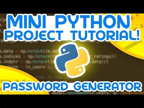 Image result for Password Generator in Python Mini Project PPT