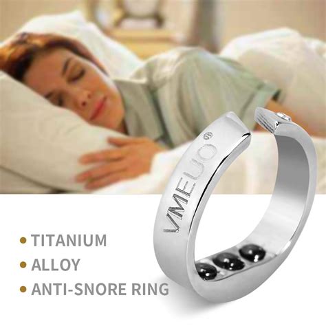 Buy Anti Snoring Ring Snoring Sleeping Improve Breathing Children'S Men ...