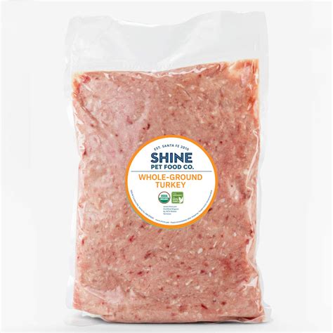SHINE Bulk Raw Whole-Ground Turkey