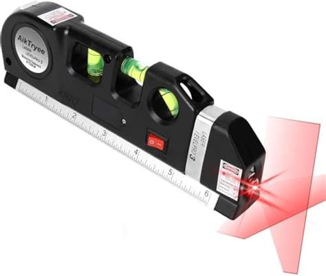 Laser level, Multipurpose Laser tape measure Line 8ft+ Tape Measure ...