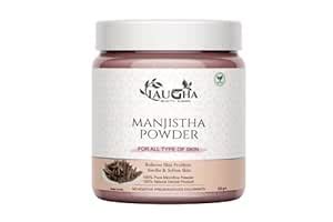 Laugha Organic Manjistha (Rubia Cordifolia) Powder for Hair Care & Skin ...