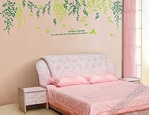 Buy SYGA PVC Vinyl Wall Stickers for Living Room Self Adhesive Stickers ...