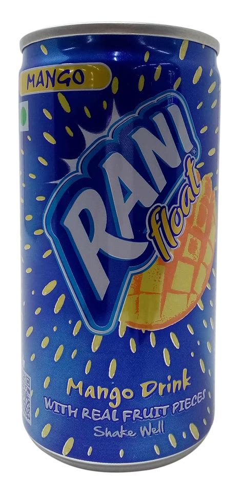 Rani Float Fruit Drink - Mango, 180ml Can : Amazon.in: Grocery ...