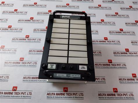 Pmc 8101-1011 Alarm Annunciator Control Panel – Aeliya Marine Tech