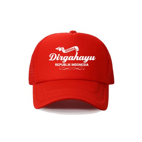 Promo TOPI PRIA WANITA DEWASA SABLON INDONESIA MERDEKA HUT RI - INDO09 ...