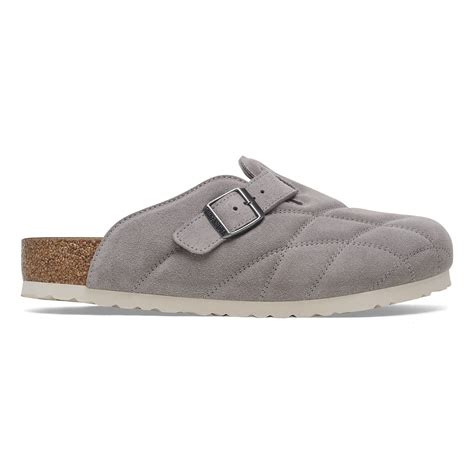 Boston Quilted / ボストン キルテッド スエードレザー ストーンコイン | BIRKENSTOCK