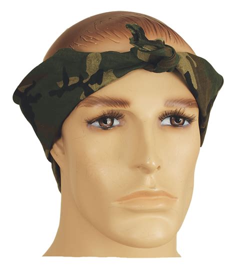 Lot Detail - Tupac Shakur Owned & Worn Camouflage Bandana "Do-Rag"
