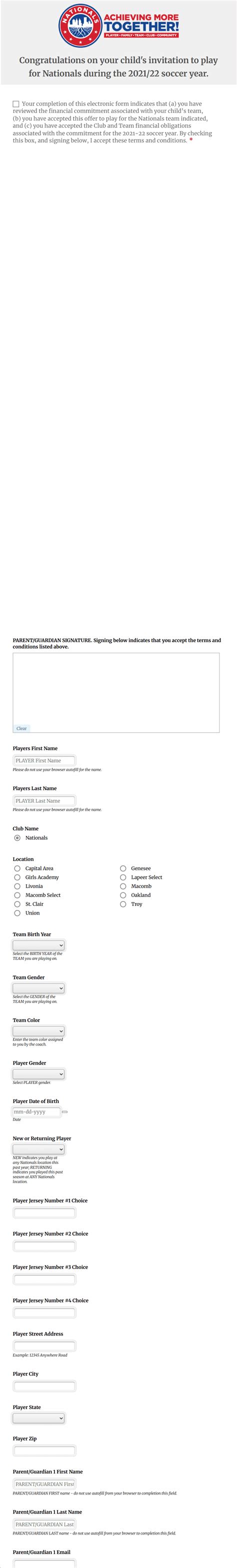 Engineering Team Commitment Form 的图像结果