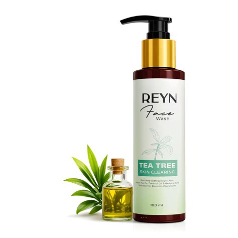 Clear Skin Tea Tree Face Wash — Made For Sensitive, Acne-Prone Skin – REYN