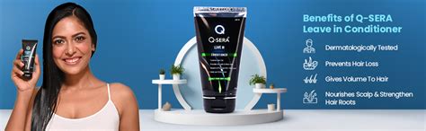 QSERA Hair Fall Control Kit - Shampoo 150ml + Conditioner 100ml + Hair ...