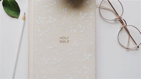 Download wallpaper 3840x2160 bible, book, cup, coffee, glasses, pencil ...