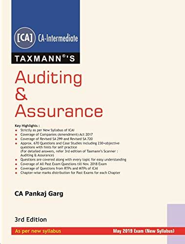 Buy Auditing & Assurance-(CA-Intermediate)(For May 2019 Exam-New ...