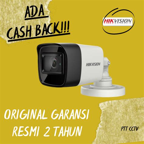 Jual DS-2CE16U1T-ITPF HIKVISION Outdoor 4K Fixed Mini Bullet Camera ...