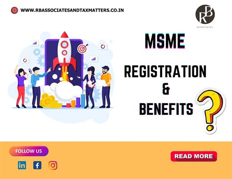 MSME REGISTRATION AND BENEFITS FOR STARTUPS | RB Associates and Tax Matters