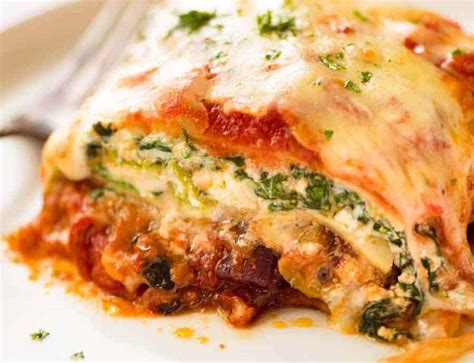 Vegetarian Lasagna   RecipeTin Eats