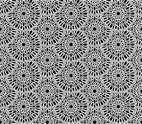 Round shape with circle dots pattern snowflake abstract background ...